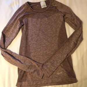 Nike dri- fit long sleeve top